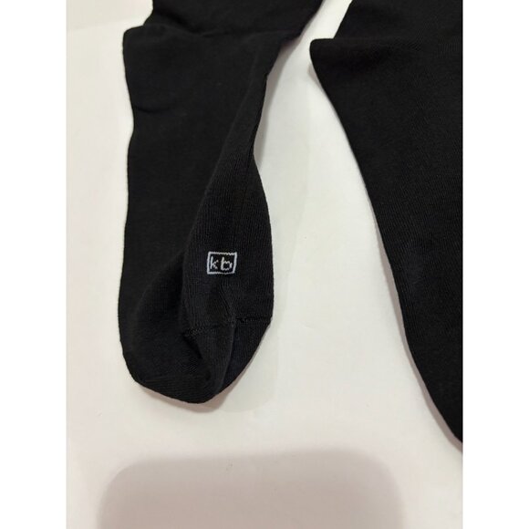 K Bell Women's Modal Roll Top Crew Socks 6 Pairs (Black, 5.5-10) - Picture 4 of 4